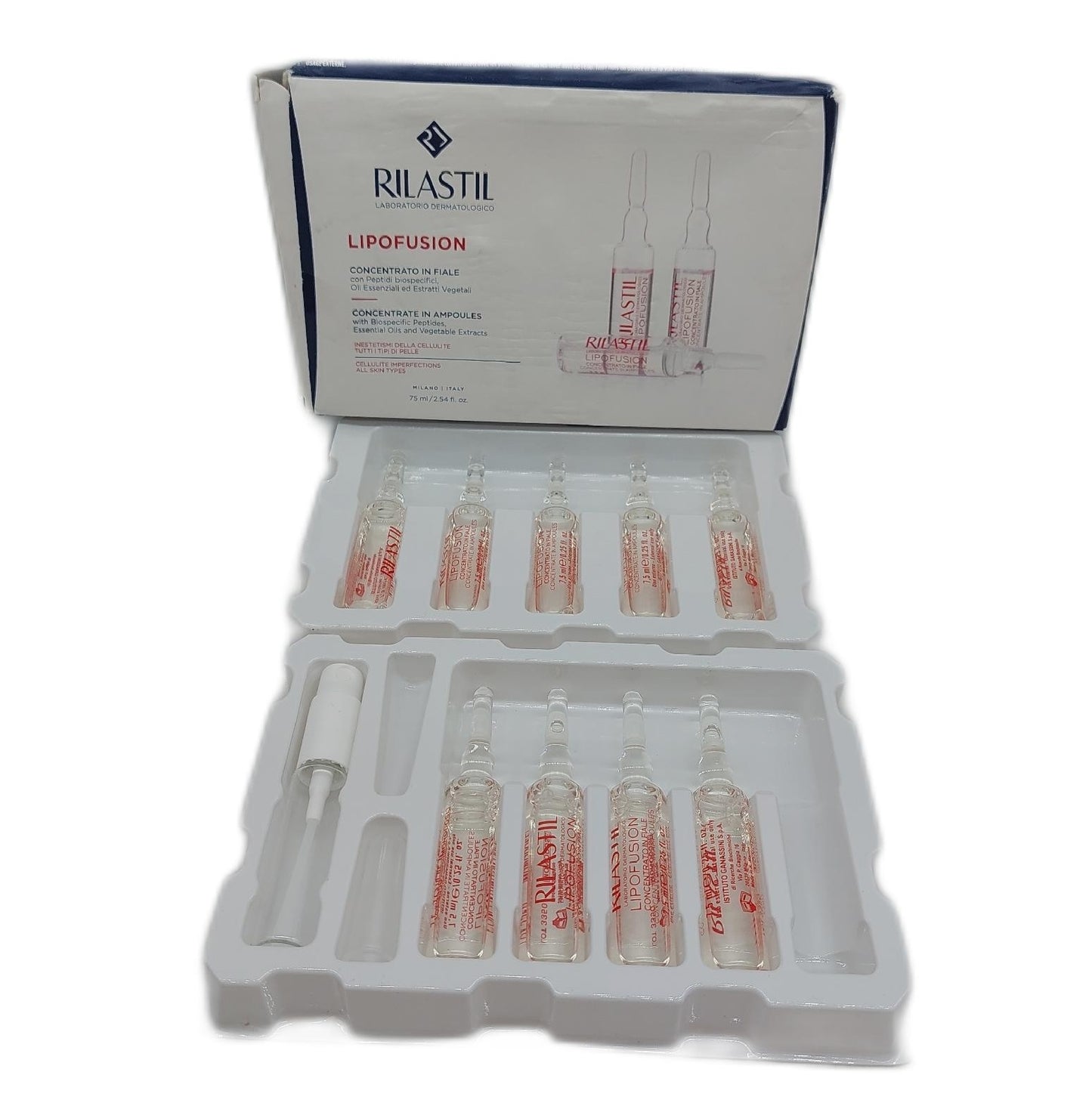 Rilastil Lipofusion Konzentrat Ampullen Cellulite 9 Ampullen Bilder