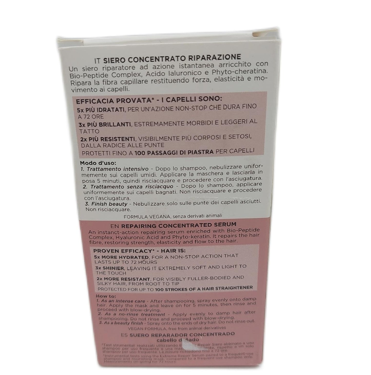 Biopoint Serum Haarpflege Extreme Repair Intensivpflege mit Bio Peptid Komplex Hyal