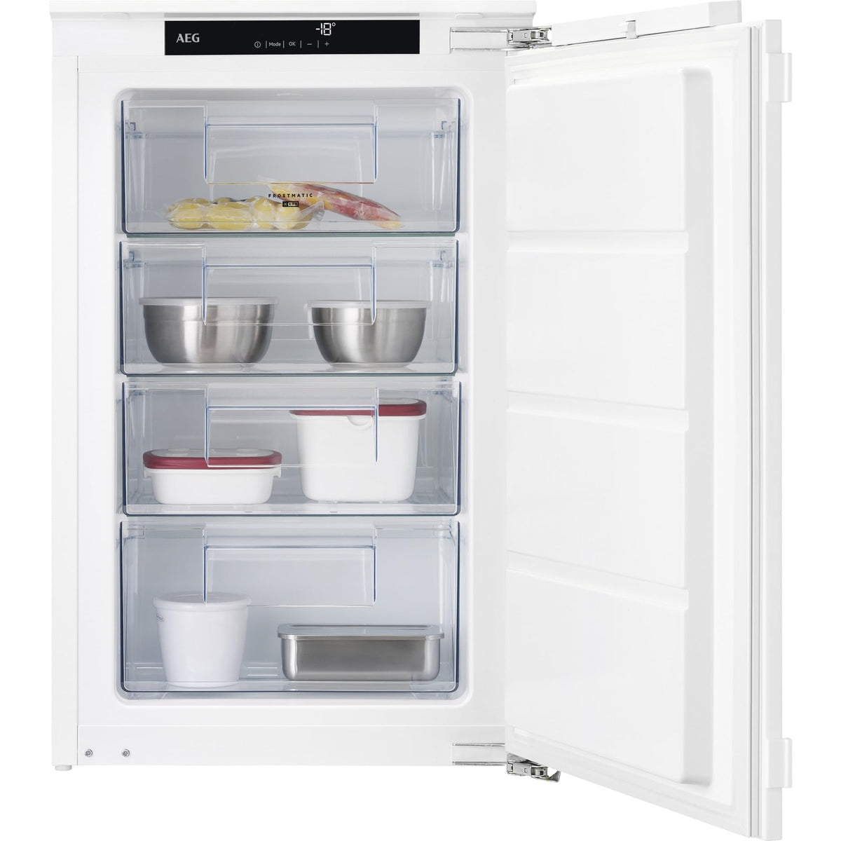 AEG Einbaugefrierschrank TAB6L88EF, 87,3 cm, weiß