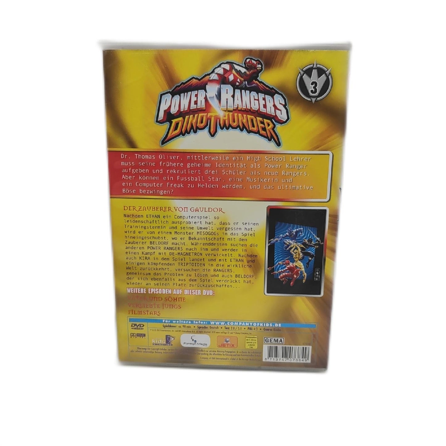 Power Rangers - Dino Thunder Vol. 3 (Episoden 07-10)