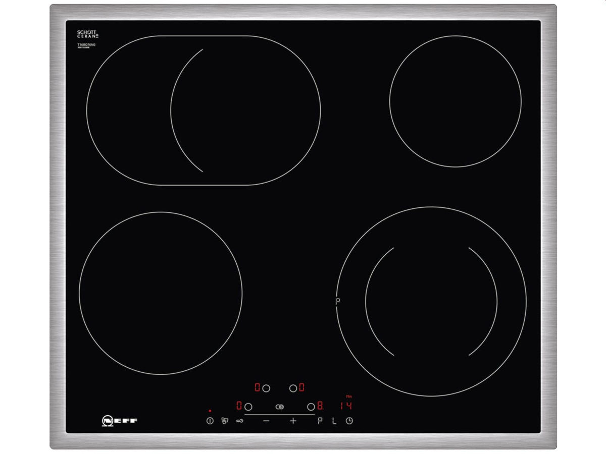 NEFF Autarkes Elektro-Kochfeld TBD1676N / T16BD76N0, 58,3cm, edelstahl