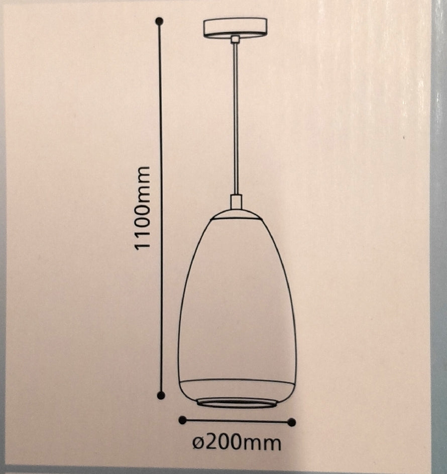 EGLO Alobrase Hängelampe Pendelleuchte für Esstisch