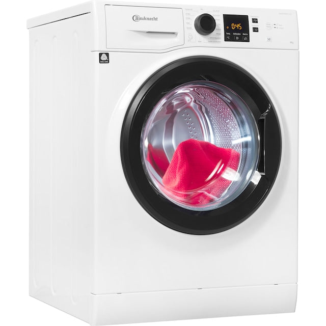 BAUKNECHT Waschmaschine Super Eco 845 A, 8 kg, weiß