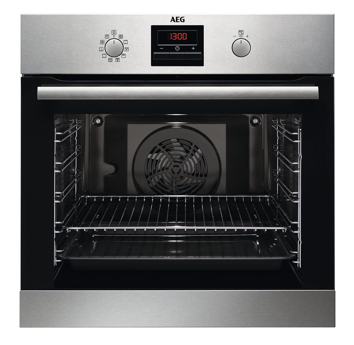 AEG Einbaubackofen BPS33102ZM, 59,4 cm, edelstahl