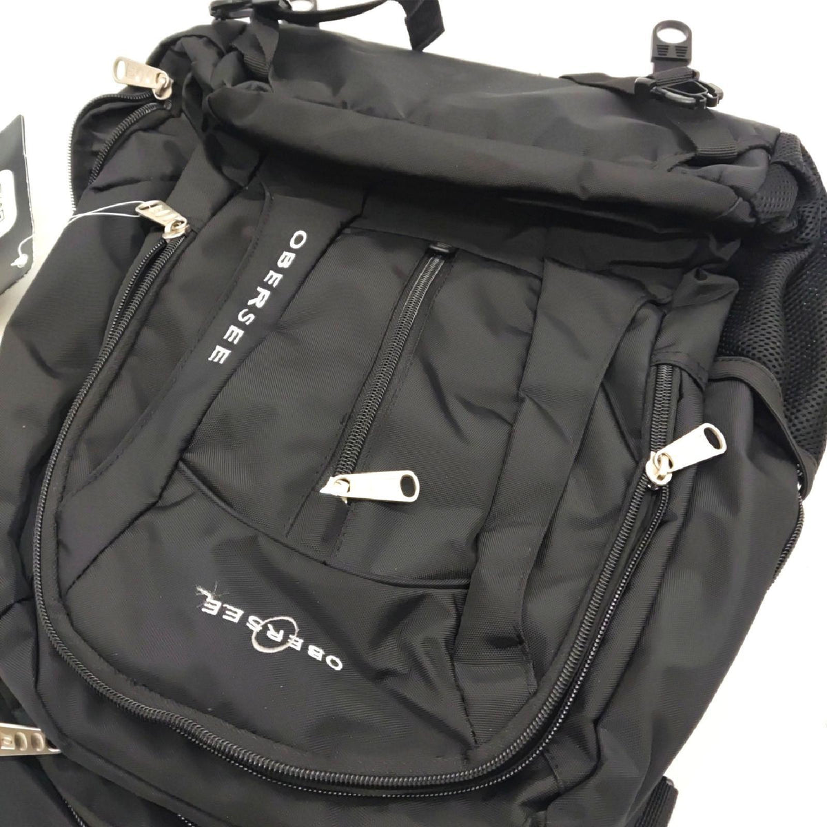 Obersee Bern Wickelrucksack schwarz gelb ohne abnehmbare Kühlv