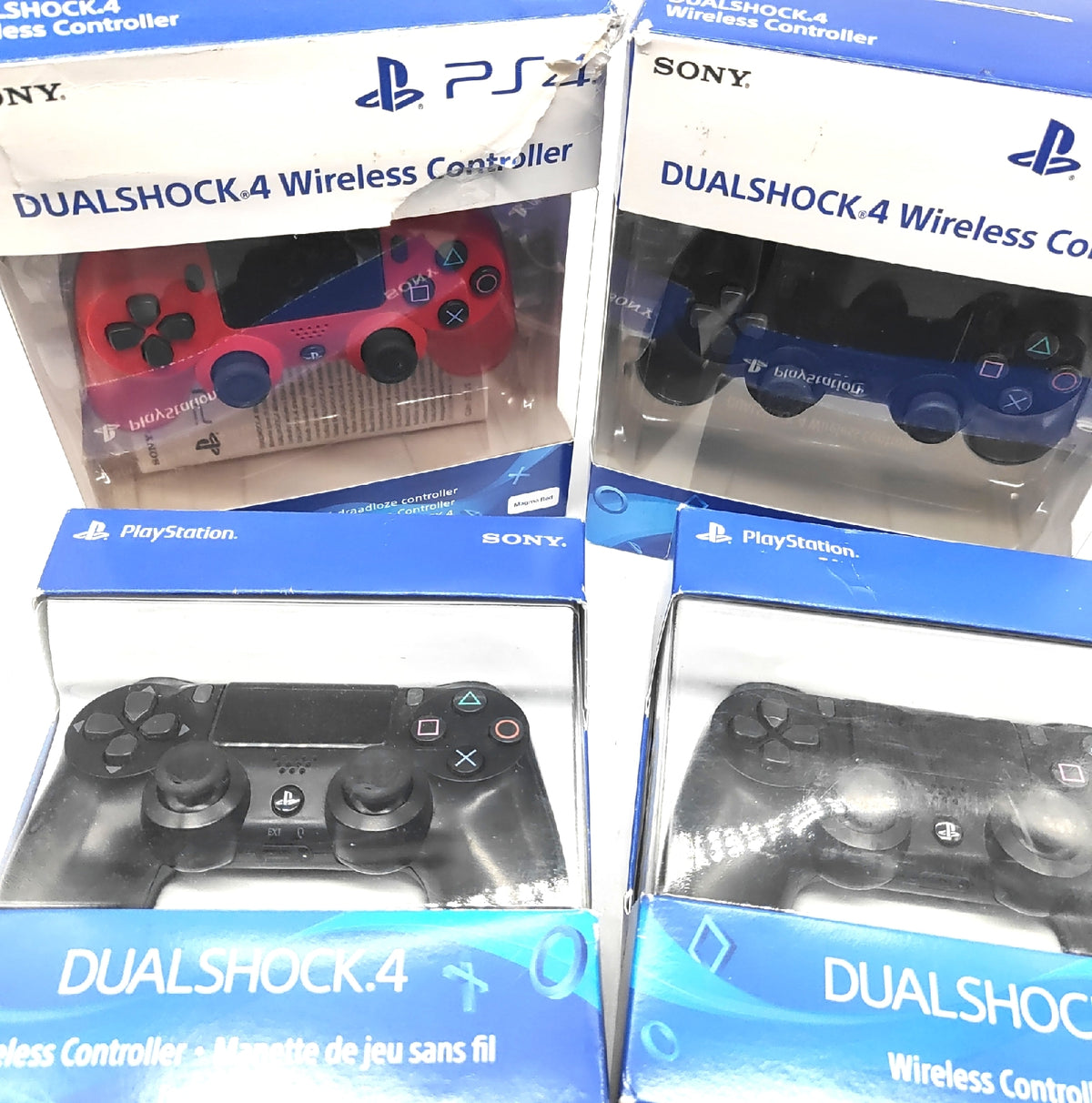 Sony PS4 Controller Spielezubehör Dualshock Karton Set Bastler Angebot für Reparatur