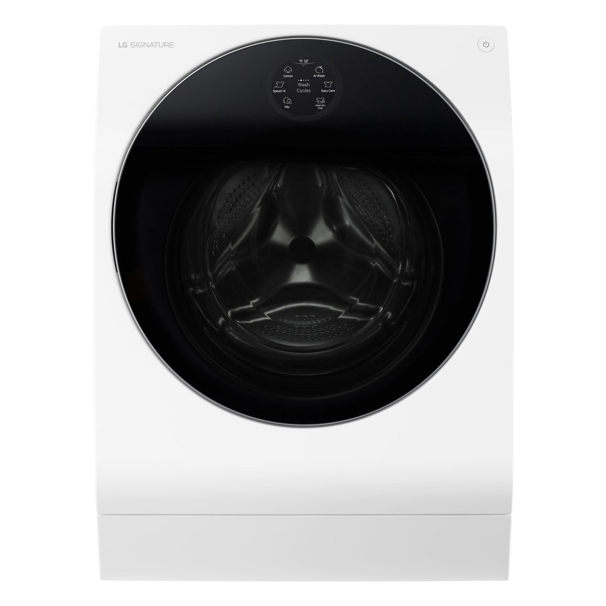 LG Waschtrockner LG SIGNATURE LSWD100X, 12 kg, 7 kg, weiß