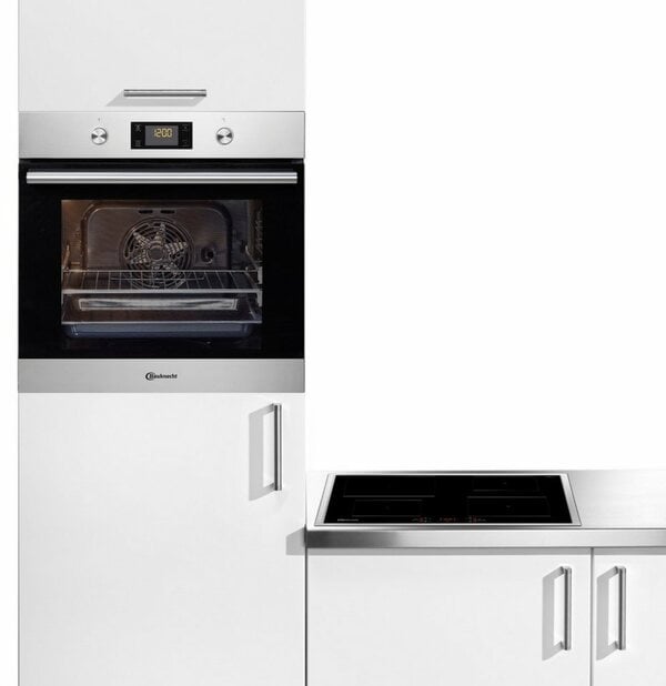 BAUKNECHT Backofen-Set BAKO Attraction 2, 56 cm, edelstahl