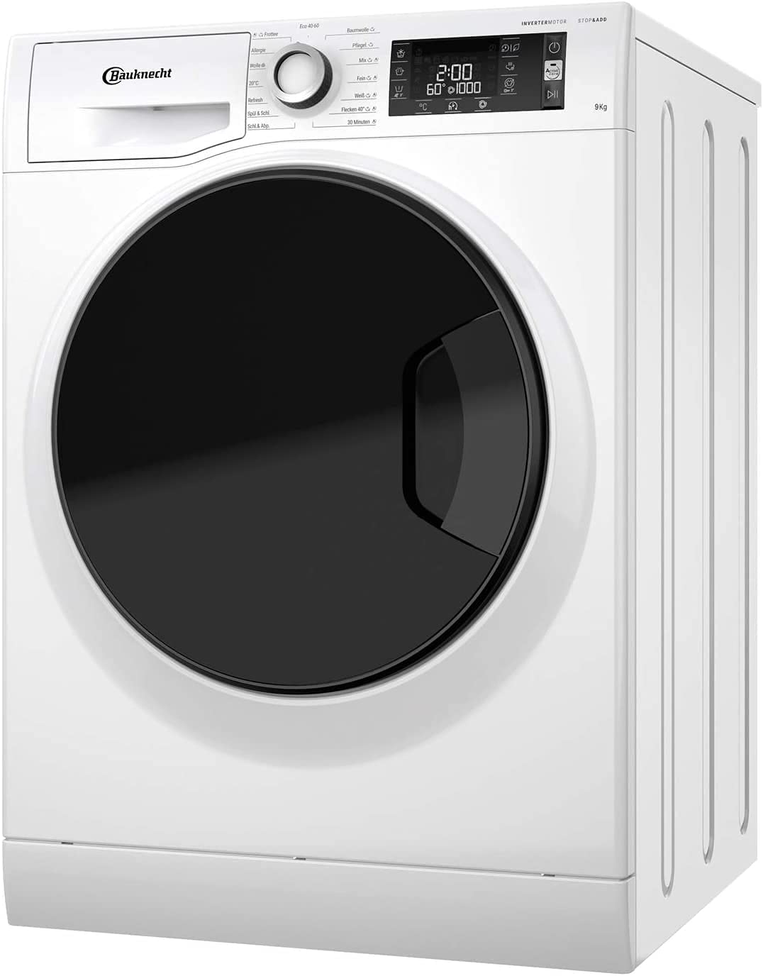 BAUKNECHT Waschmaschine WM Elite 923 PS, 9 kg, weiß