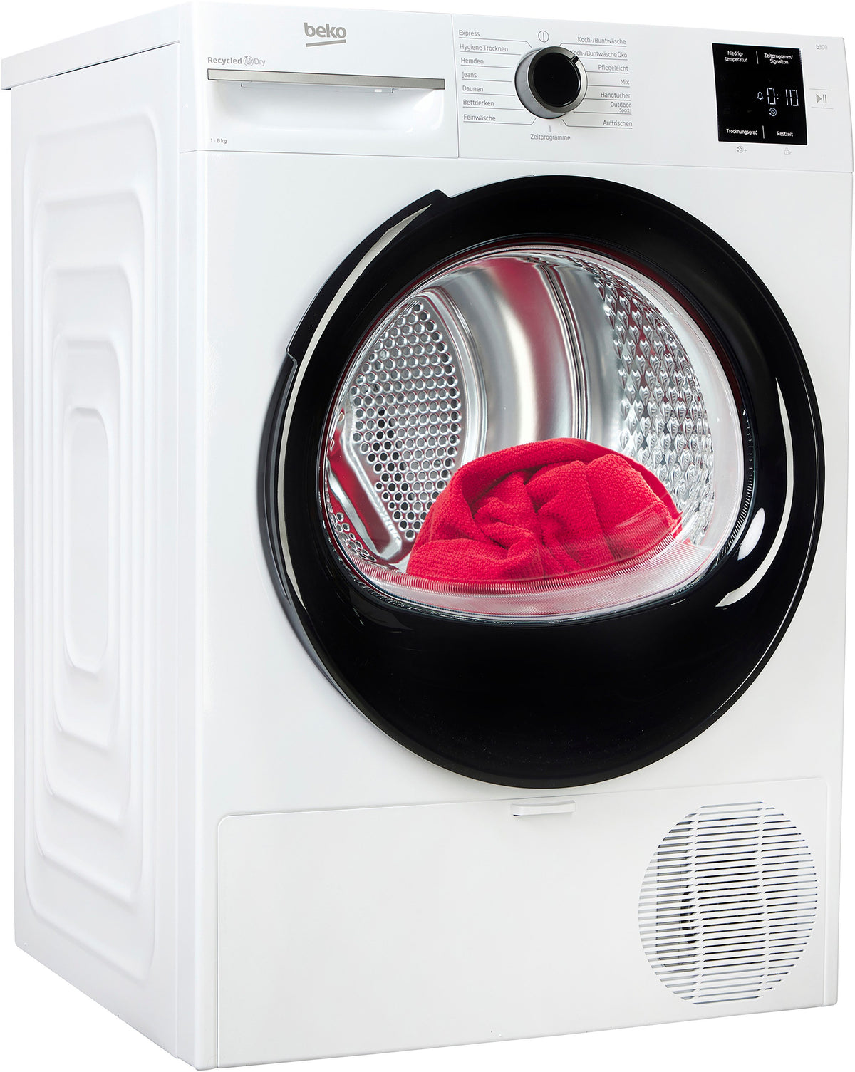 BEKO Wärmepumpentrockner BMO3T382CW, 8 kg, weiß