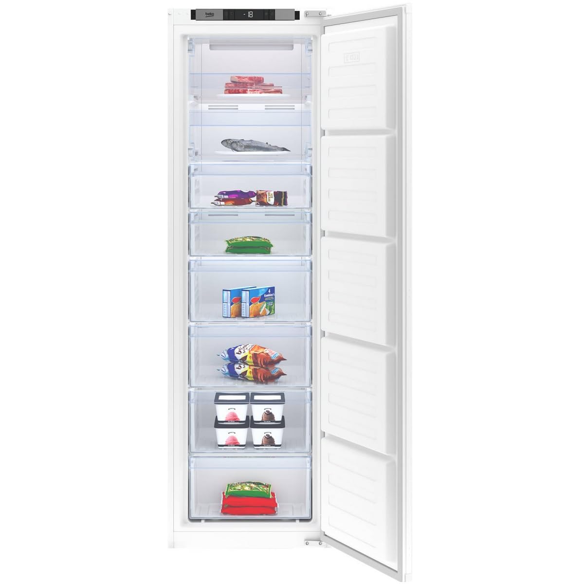 BEKO Einbaugefrierschrank BFNA247E40SN 7523420031, 177,5 cm, weiß
