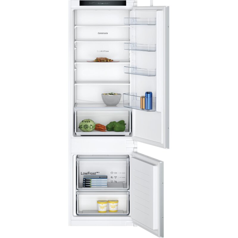 CONSTRUCTA Einbaukühlgefrierkombi CK587VSE0 177 cm,