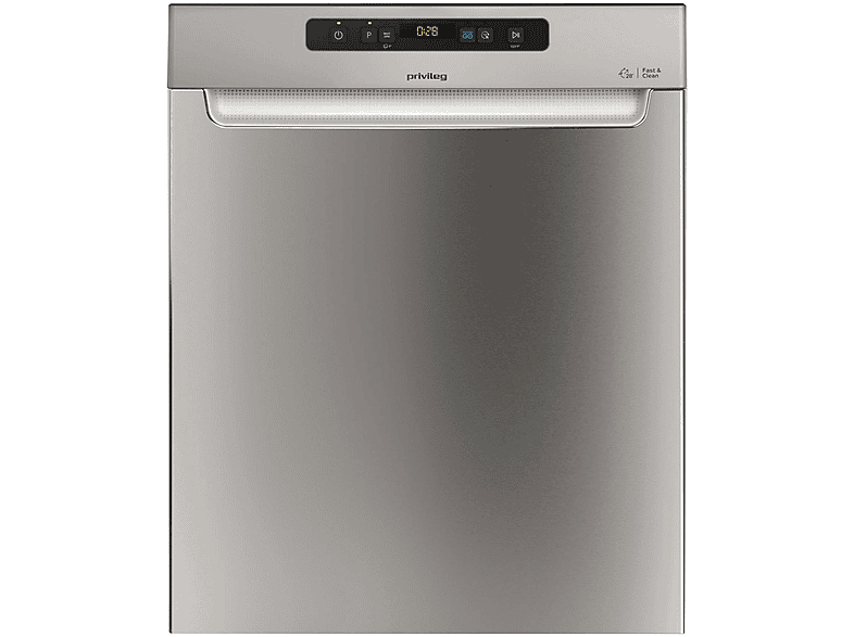PRIVILEG Unterbaugeschirrspüler, RUO 3T133 A F X, A+++, 60 cm, edelstahl
