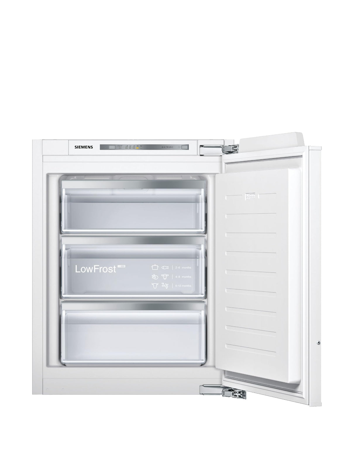 SIEMENS Einbaugefrierschrank iQ500 GI11VAFE0, A++, 71,2 cm, weiß