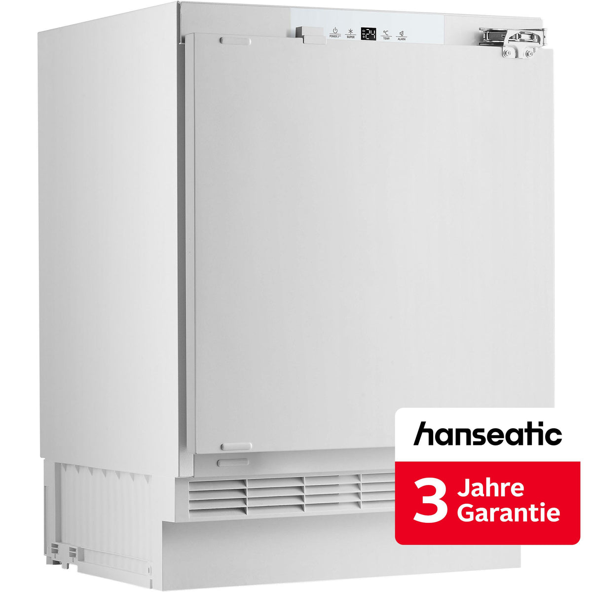HANSEATIC Einbaugefrierschrank HEGS8260E, 81,8 cm, weiß