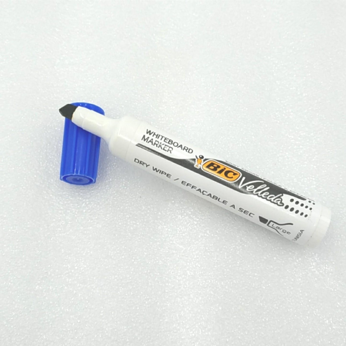 Bic Whiteboard Marker Schreibbedarf Velleda 1791 Keilspitze Blau für Tafel