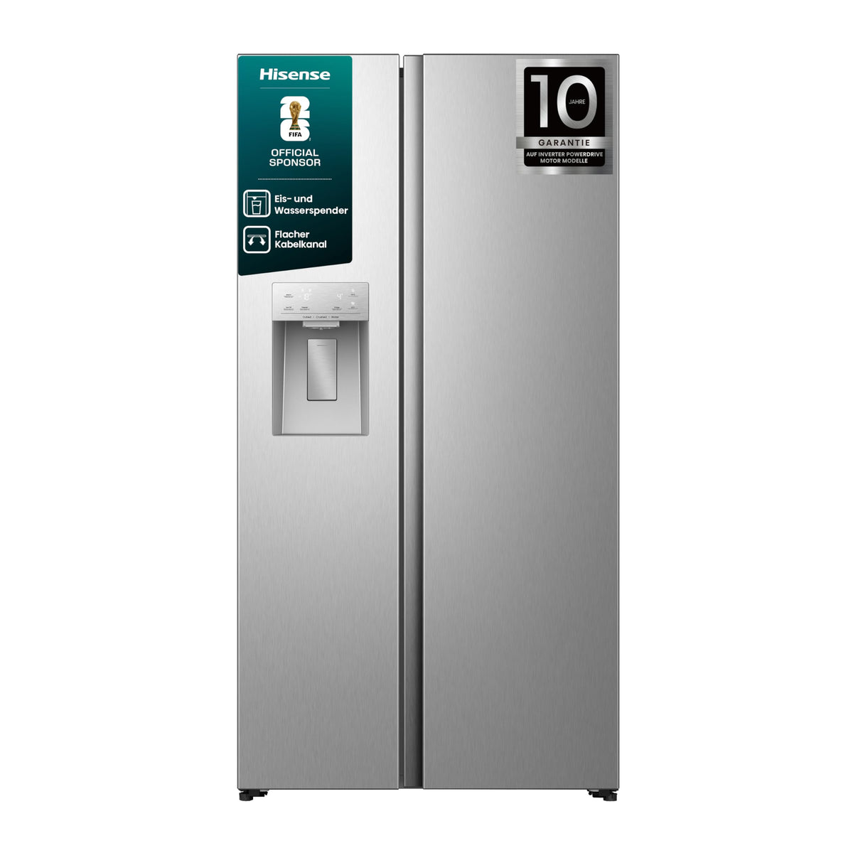 HISENSE Side-by-Side RS5P528STIE, 178,6, inox