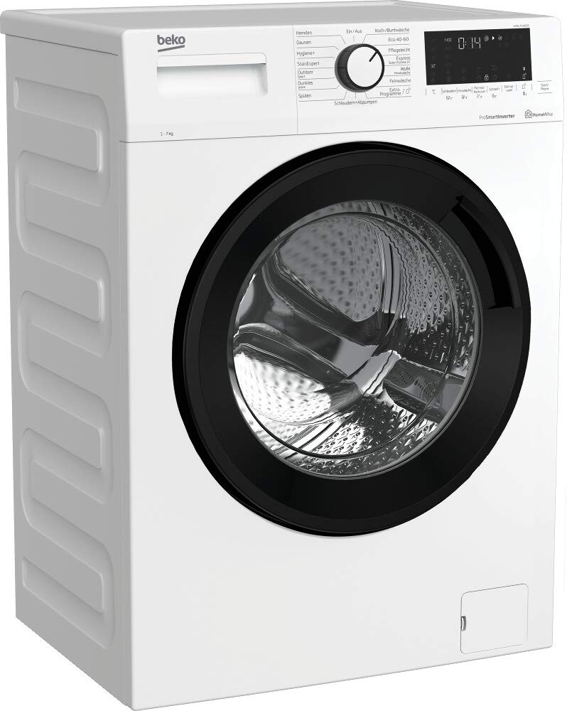 BEKO Waschmaschine WML71465S, 7 kg, weiß