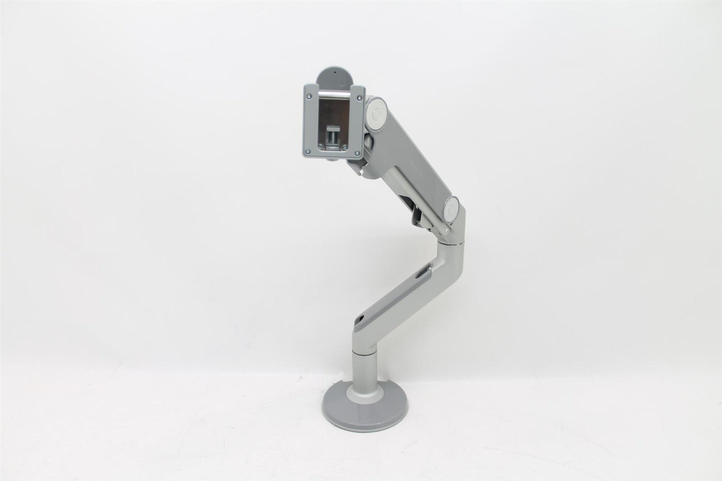 Humanscale Monitorhalterung Büroausstattung Metall grau ergonomisch Schreibtischorganisation