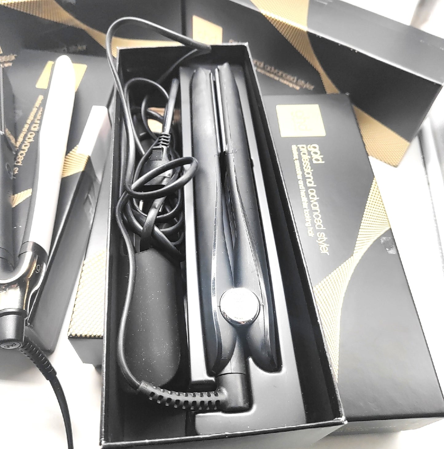 GHD professional advanced Styler Glätteisen Haarglätter Set defekt für Bastler