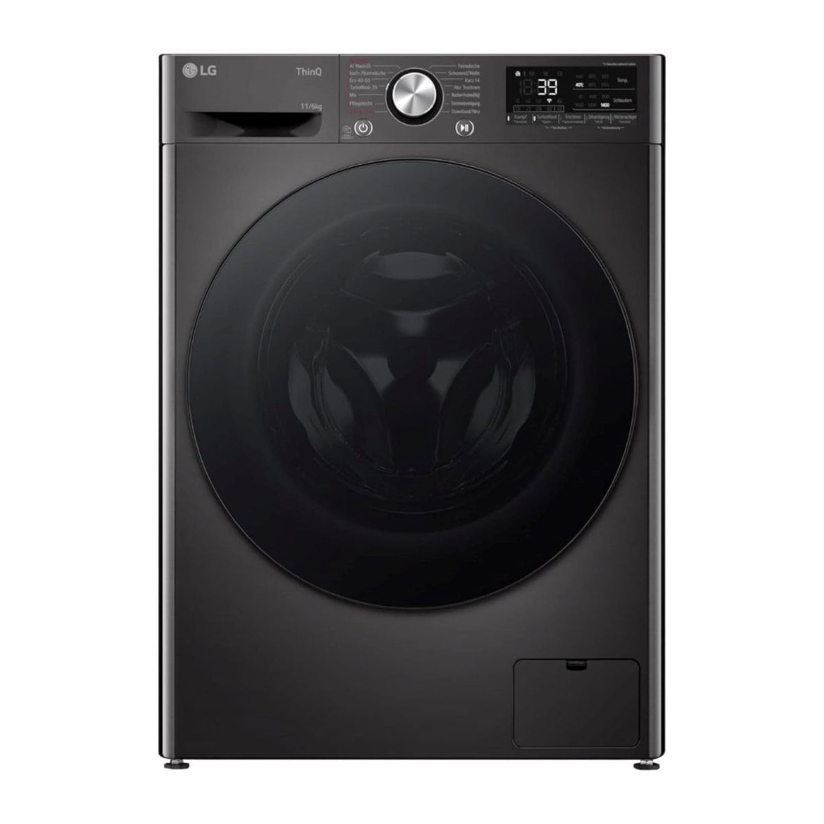 LG Waschtrockner Serie 7 W4WR70E6YB, 11 kg, 6 kg, schwarz