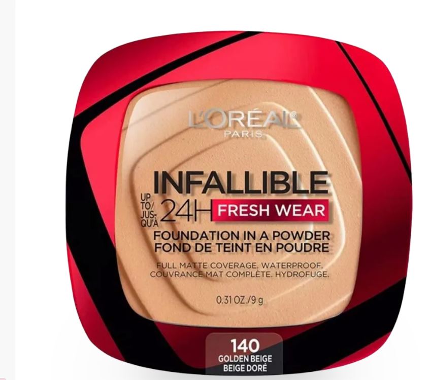 L Oreal Paris Kompakt Foundation Gesichtspflege Infaillible 24 Stunden Frische Make