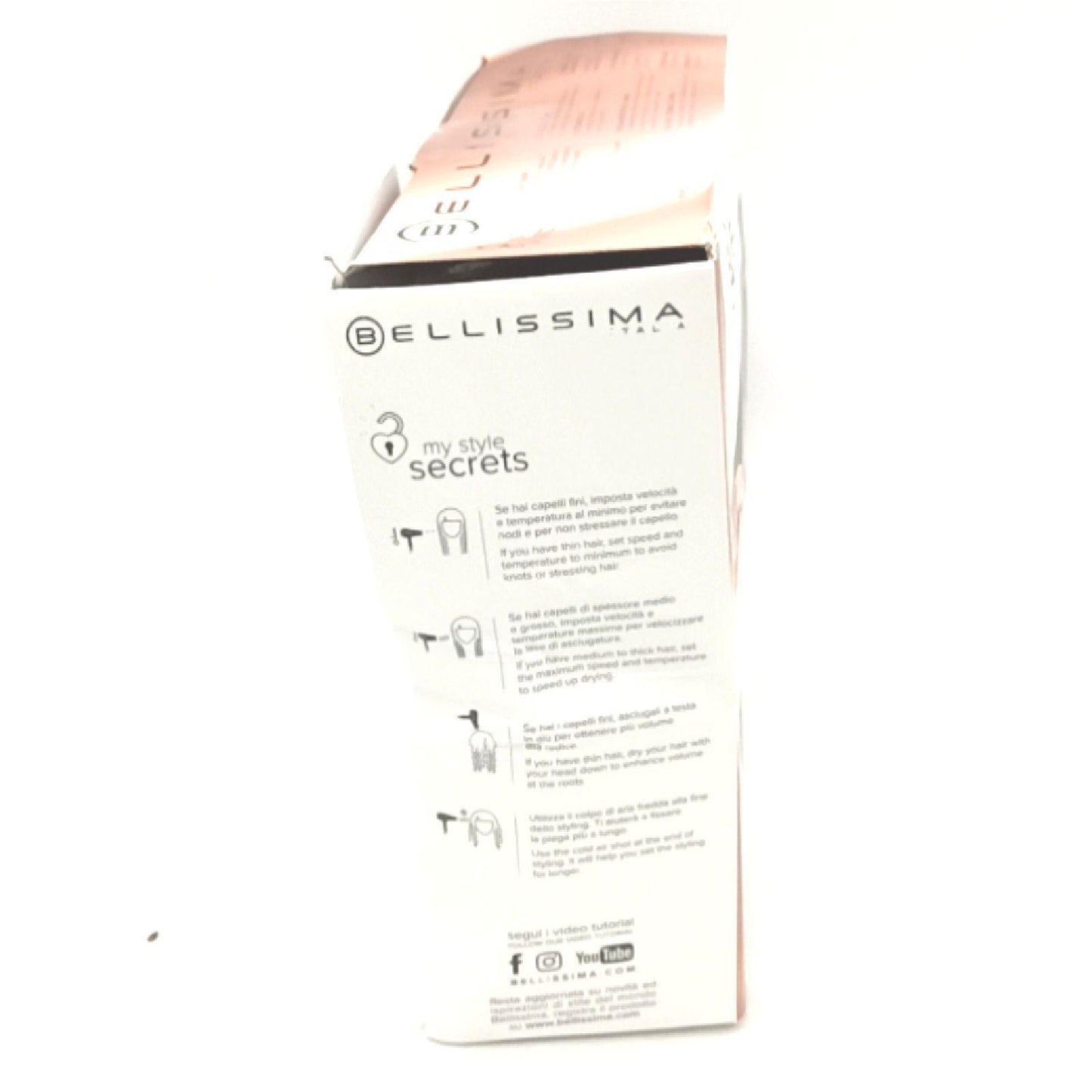 Imetec Bellissima My Pro P3 3400 Haartrockner mit professionellem AC-Motor Haar (50,45)