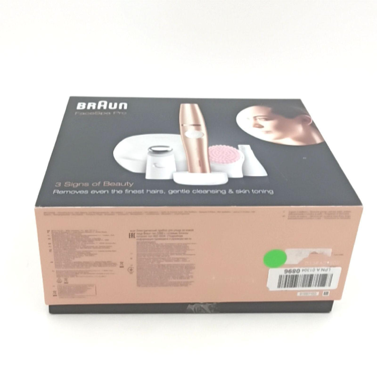 Braun Gesichtsepilierer Beauty Set Gesichtspflege FaceSpa Pro gründliche Reinigung Erfahrung