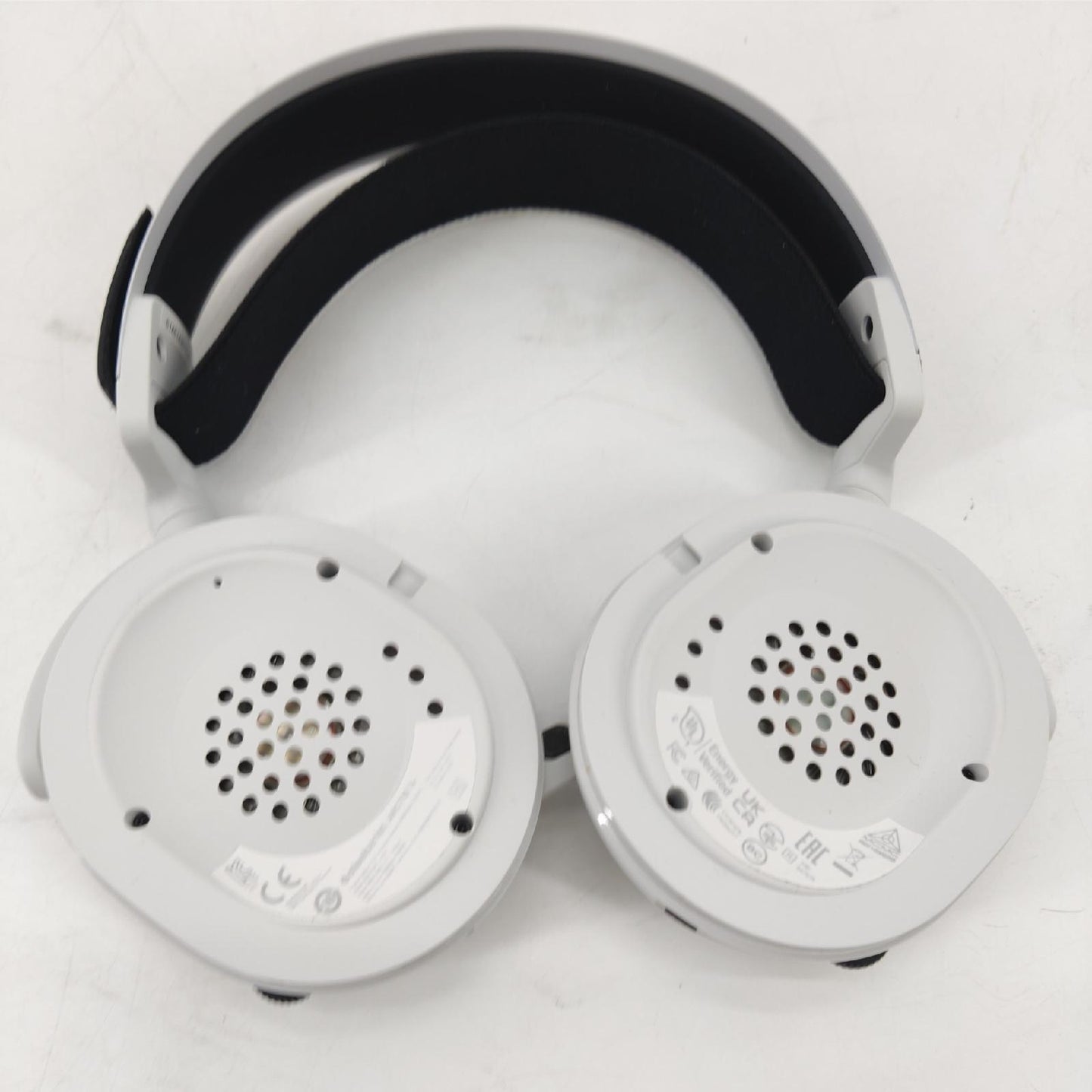 SteelSeries Arctis 7 Plus Wireless Gaming Headset Weiss ohne Ohrpolster Ladekabel
