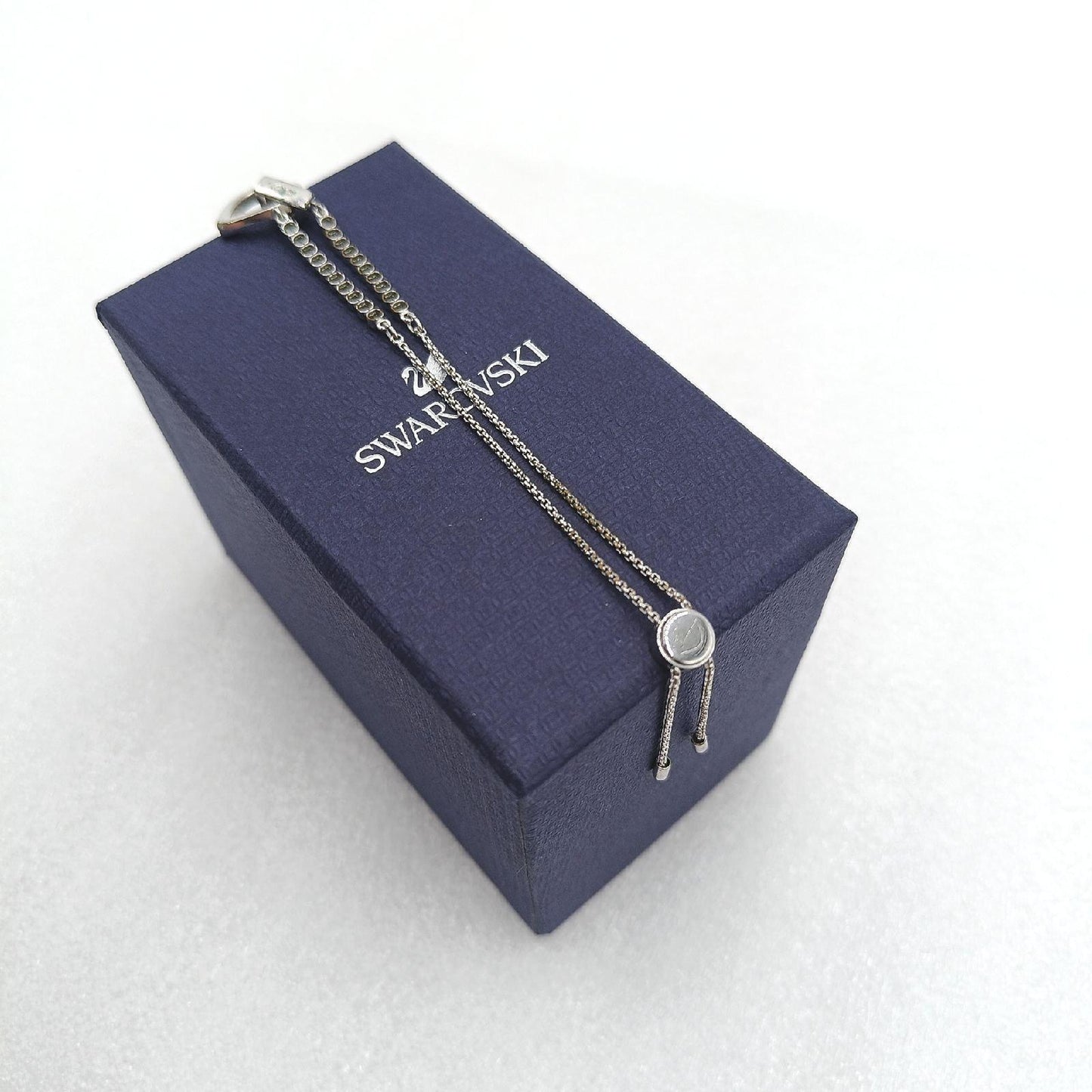 Swarovski Armreif Schmuck Damenarmband Lovely Weißes Vergoldet Strahlend Elegant
