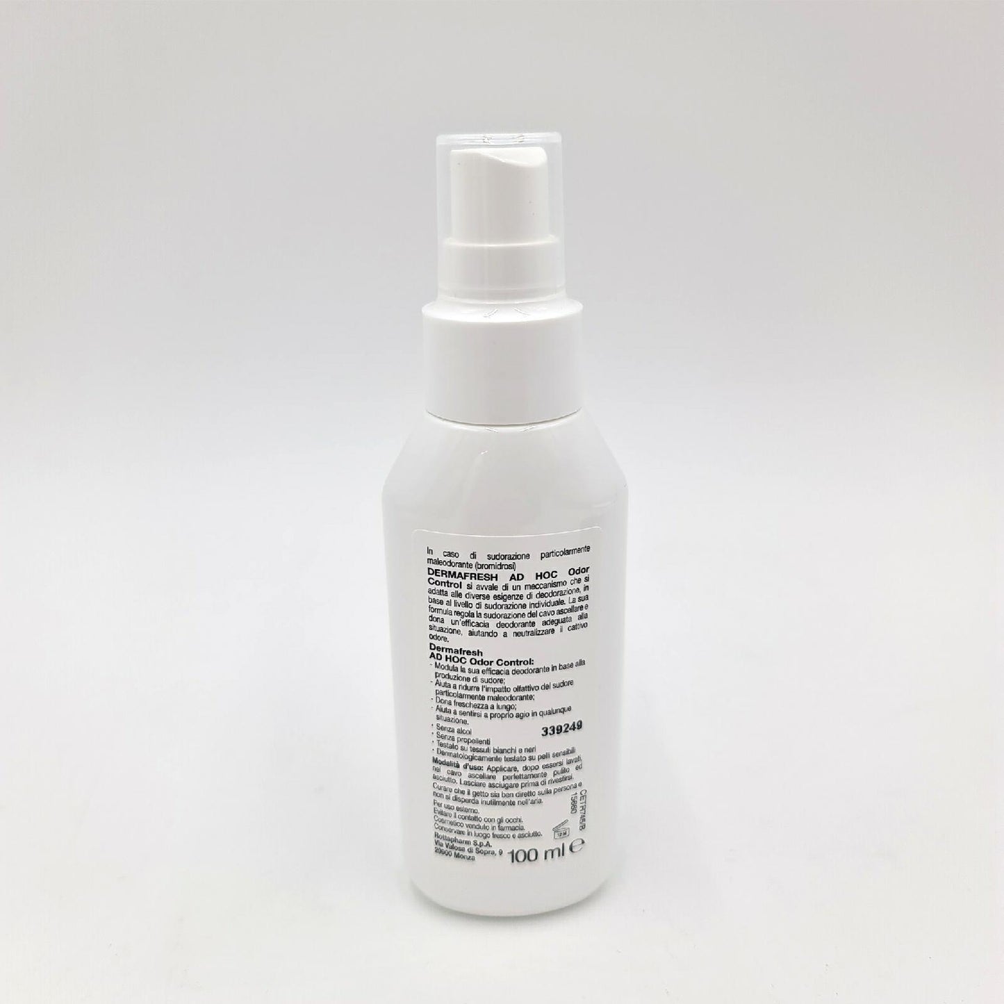 Dermafresh Ad Hoc Spray Körpergeruch Deodorant Hautschweiß Parfum Wirkung