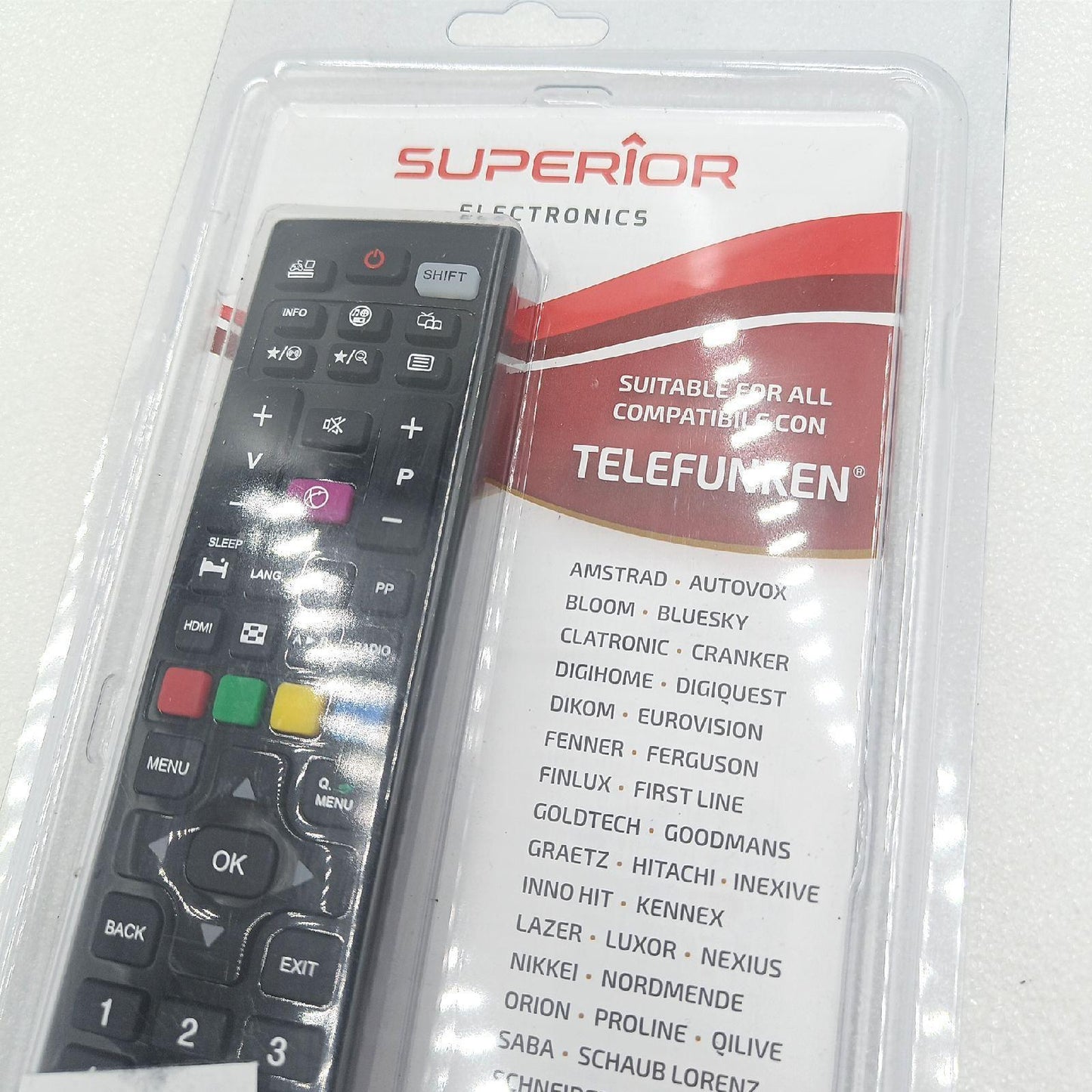 Universal Ersatzfernbedienung TV SMART TVs alle Marken Überlegen intuitive Key fehlt