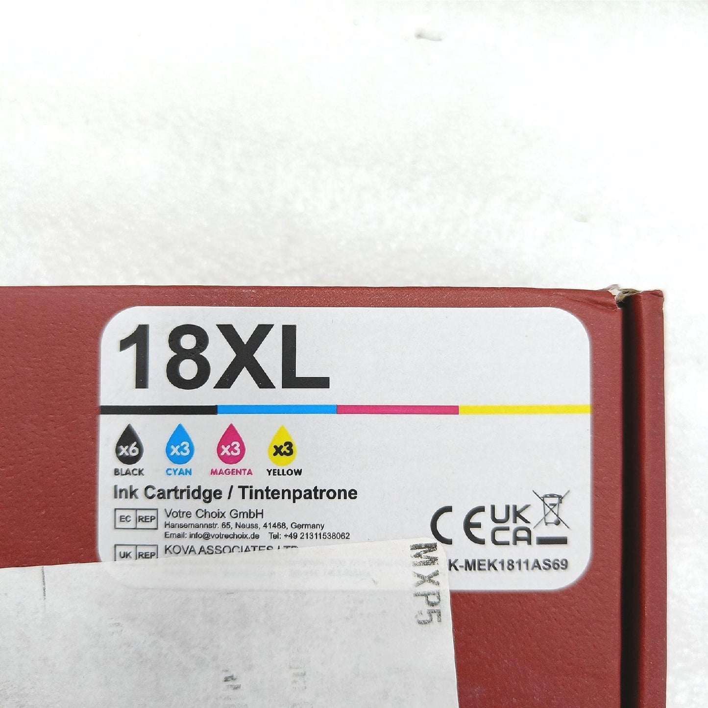 Epson 18XL 18 Tintenpatronen Expression Drucker Schwarz Cyan Magenta Gelb; ONLYU