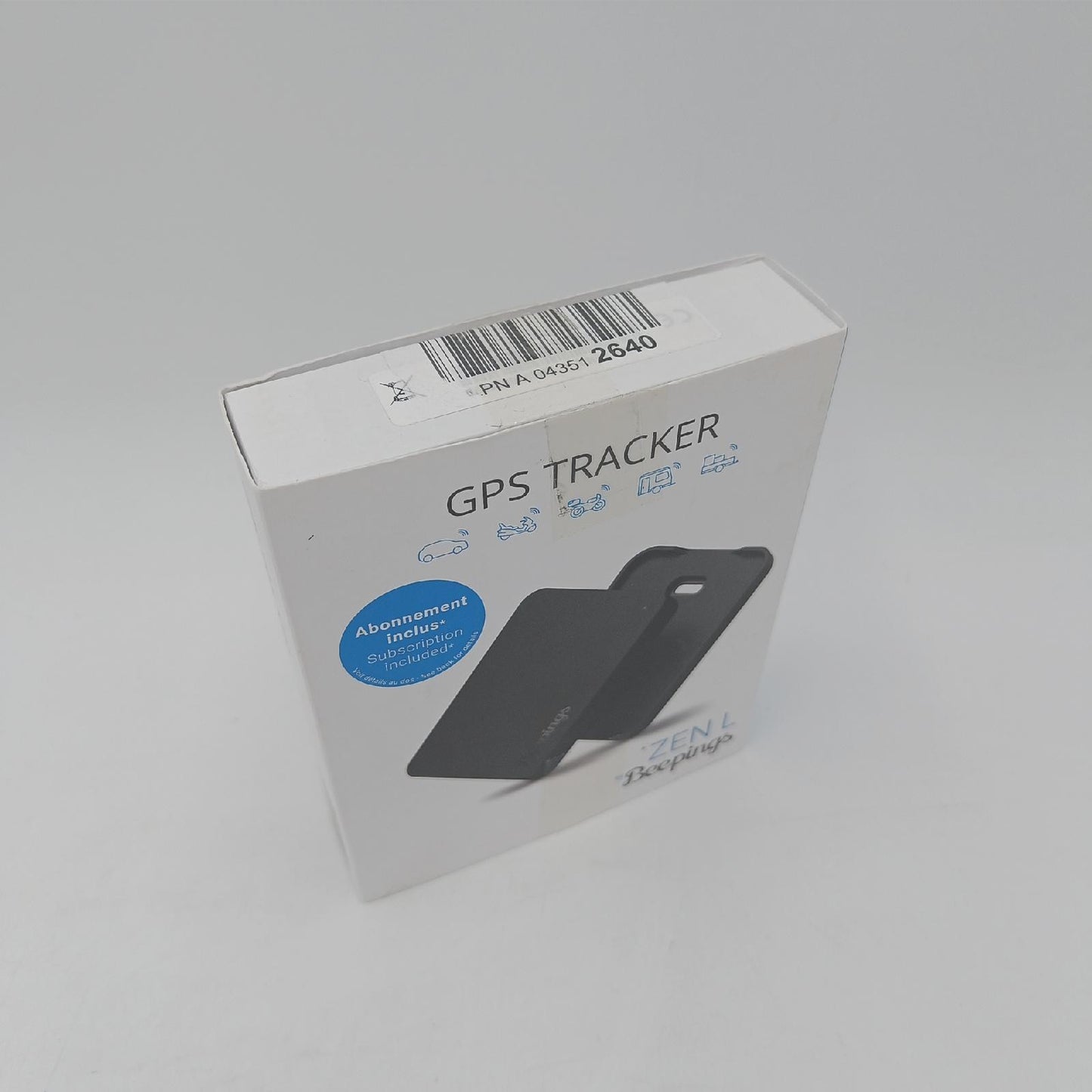 Zen GPS Tracker Gerät Auto Motorrad Roller GPS Ortung GPS Überwachung wasserdicht ohne SIM Bewegungser