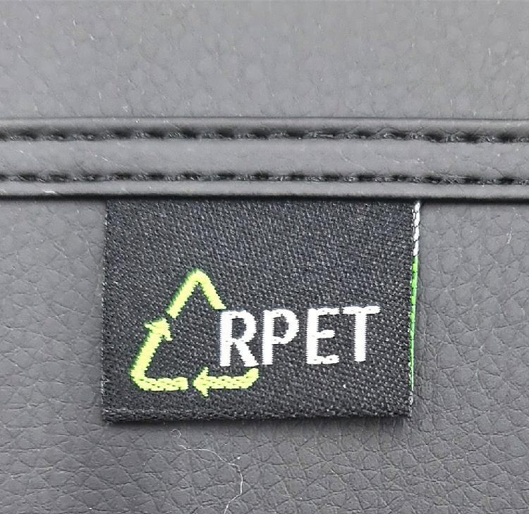 Trust Mobile Primo Universal Hülle aus Recyclingmaterial für 10 Zoll-Tablets, Tasche Wird aus 6,5 Recycelten PET-Flaschen Hergestellt, Abdeckung Schutzhülle Case mit Ständer - Schwarz
