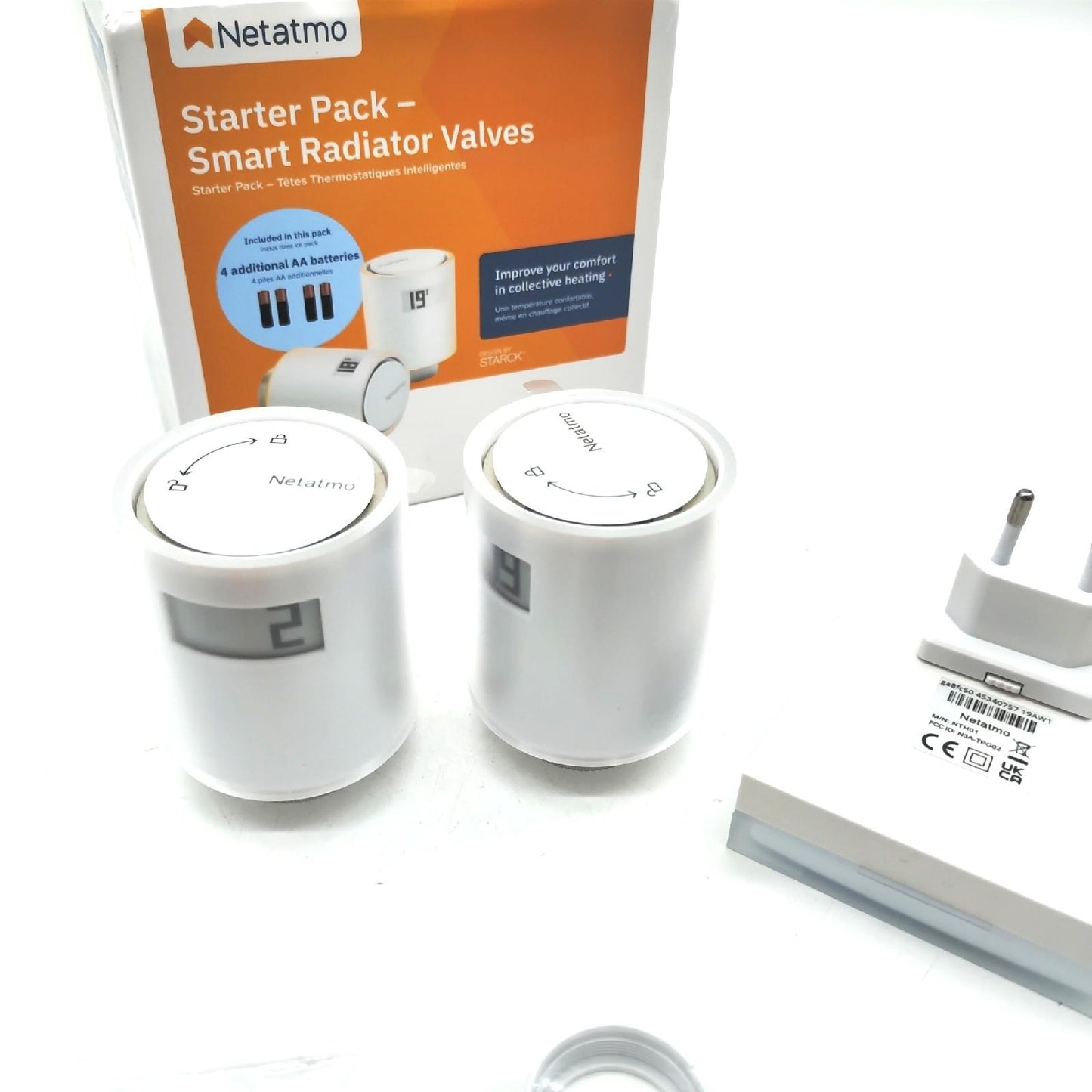 Netatmo Thermostatkopf Heizungssteuerung StarterPack Smart Home WiFi Steuerung Temperaturregel