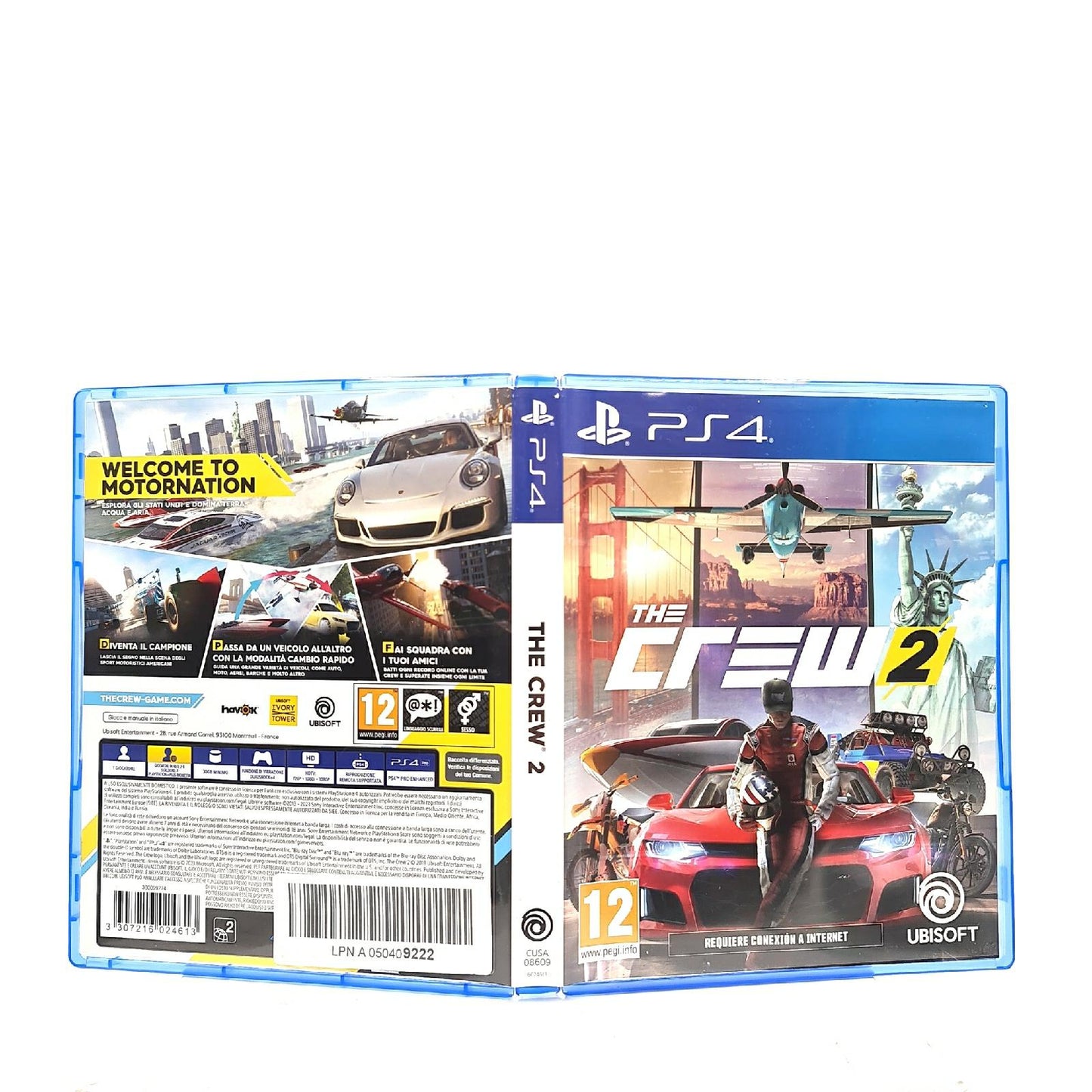 Ubisoft Spiel Unterhaltung The Crew 2 Rennen Action Open World Gameplay Spannung Abenteuer