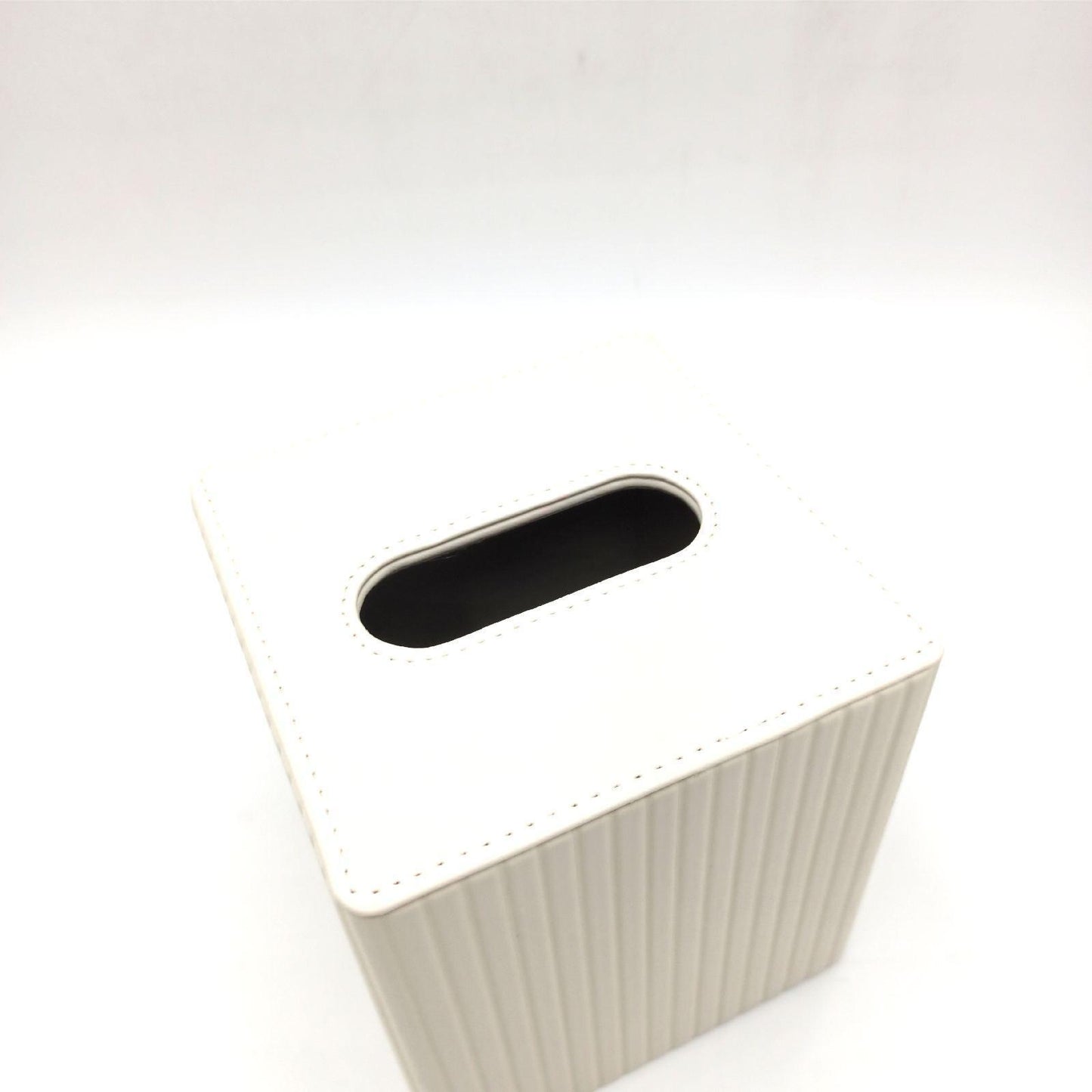 MEIBOOCH Taschentuchetui Kunstleder Blau Weiss Elegant Hülle Organizer