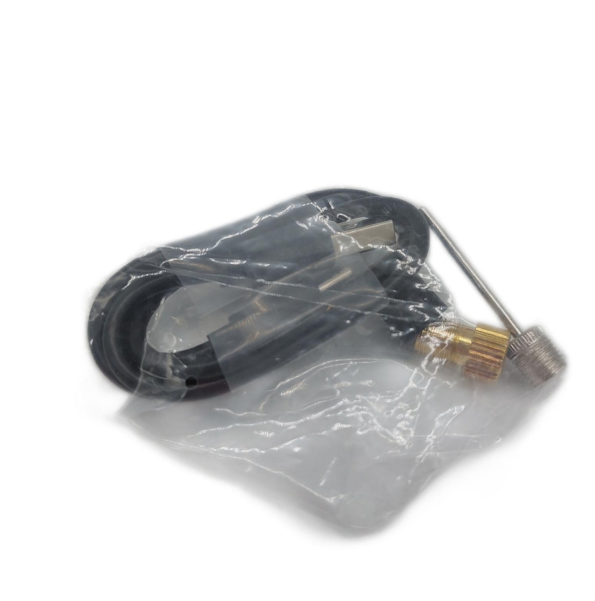 QCHMM Elektrische Fahrradpumpe 120PSI Mini Luftpumpe mit Manometer für Schrader Presta Ventil
