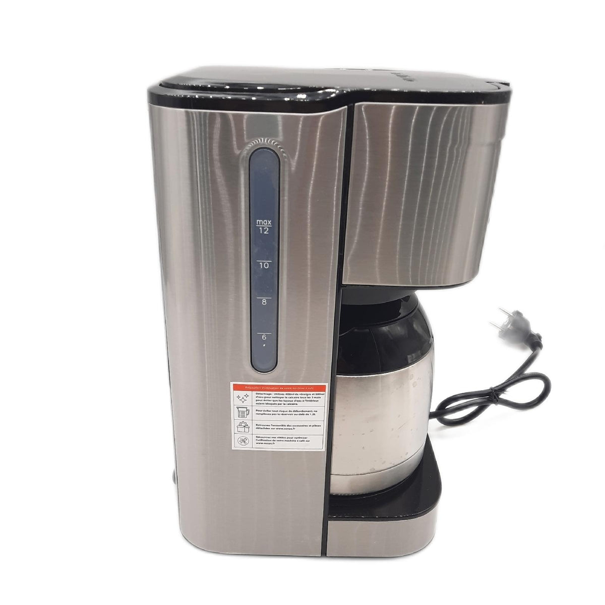 Senya Kaffeemaschine ? ? Elektro Programmierbare Edelstahl Hot Coffee, isolierte Edelstahlkanne je Wohn ? Spieler D? ? ? Aroma, warm zu halten, 1.2L, 800W, SYBF-CM025(49,9EUR)(39,92€)