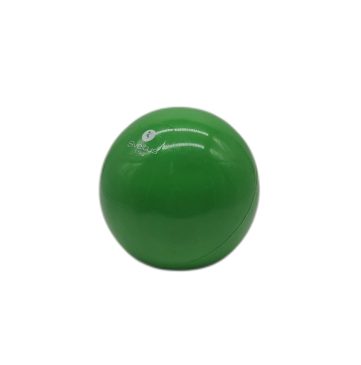 sveltus Gewichtsball 1 5 kg Durchmesser 118 cm apfelgrun Balls Exercise Fitness Training