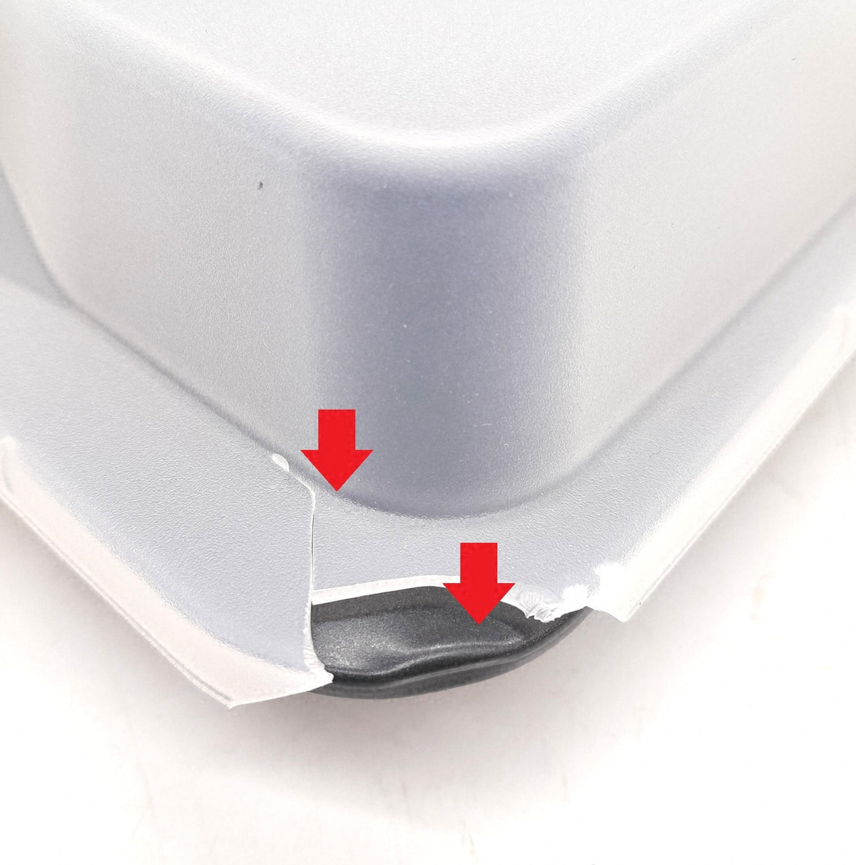 Zenker Container to go Backblech Transport Abdeckung Blechkuchen Deckel mit Delle gebraucht