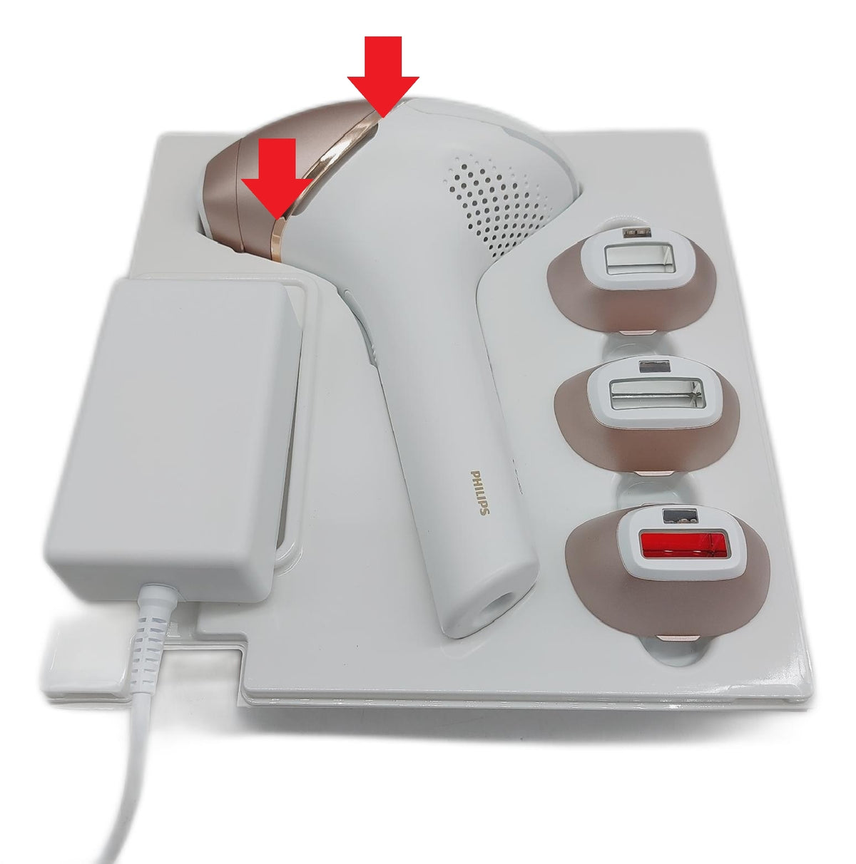Philips Lumea IPL Haarentfernungsgerät 8000 Series dauerhafte Haarentfernung Gebrauchsspuren