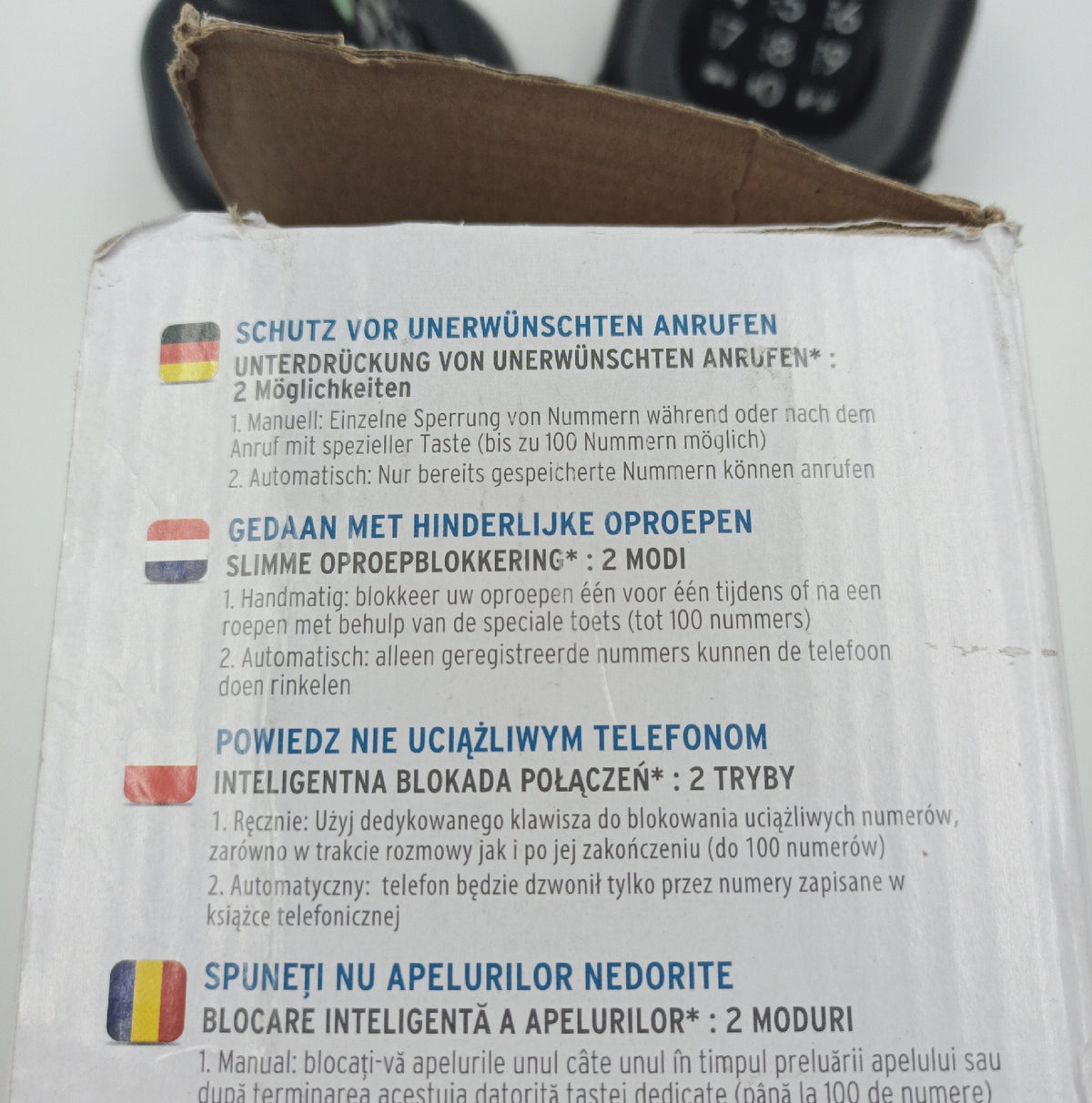 Alcatel Schnurloses Festnetztelefon Senioren Telefon Großes Display Einfache Bedienung