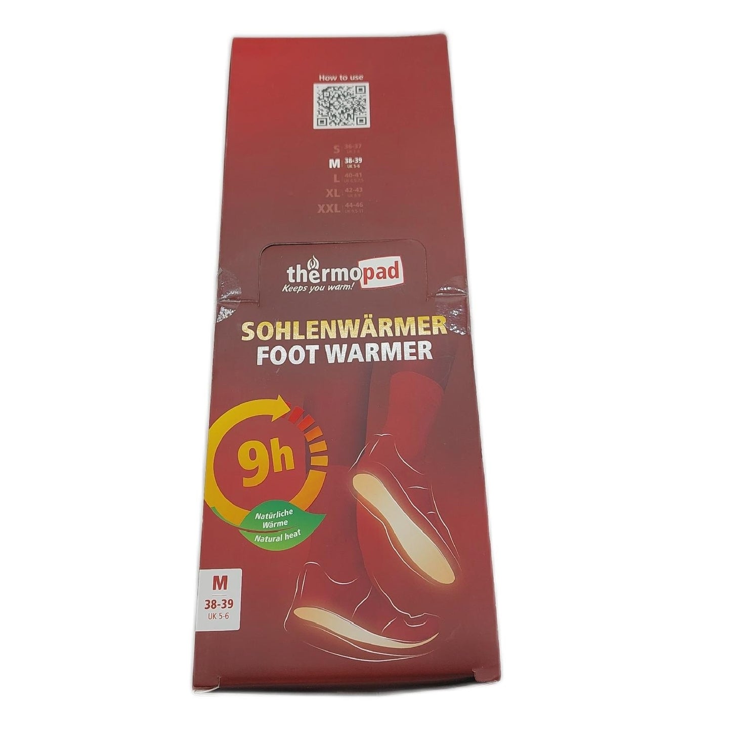 Thermopad Wärmepads Fußwärmer Sohl Wärmer 5 10