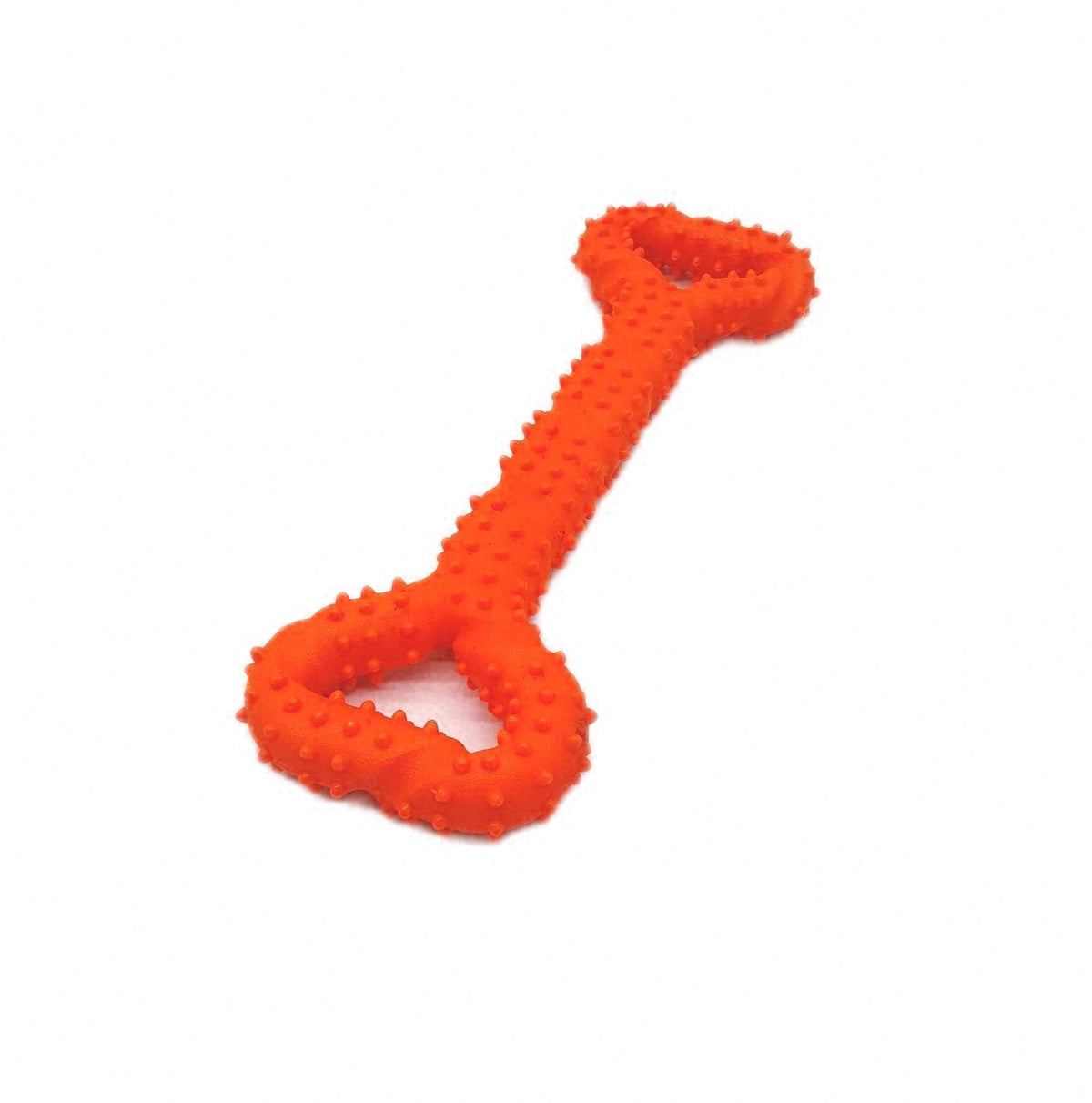 atopo robustes Hundespielzeug 33 cm Knochen geformt Kauspielzeug aus Hartgummi