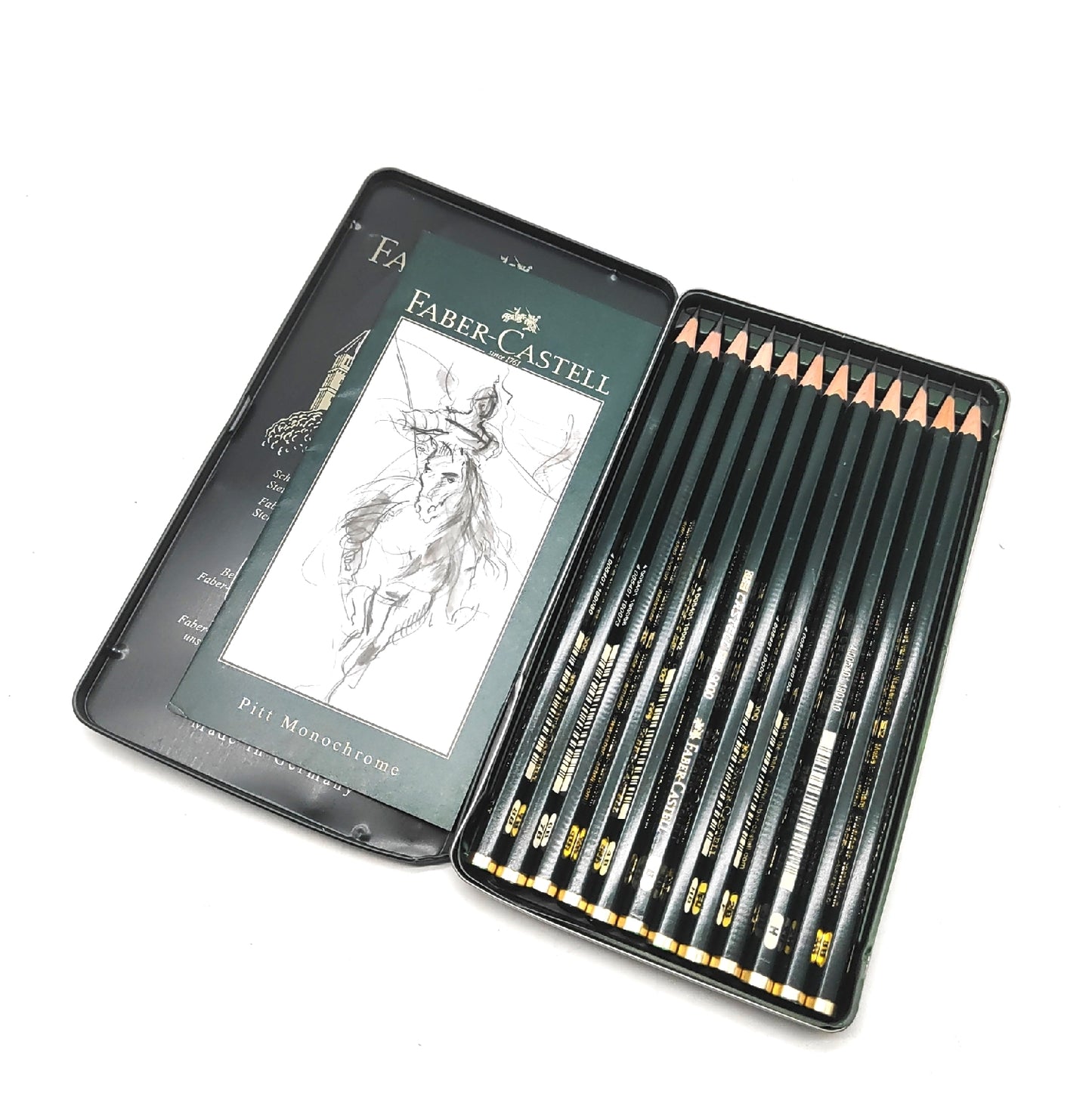 Faber Castell F119065 Bleistift Castell 9000 12er Set unvollständig