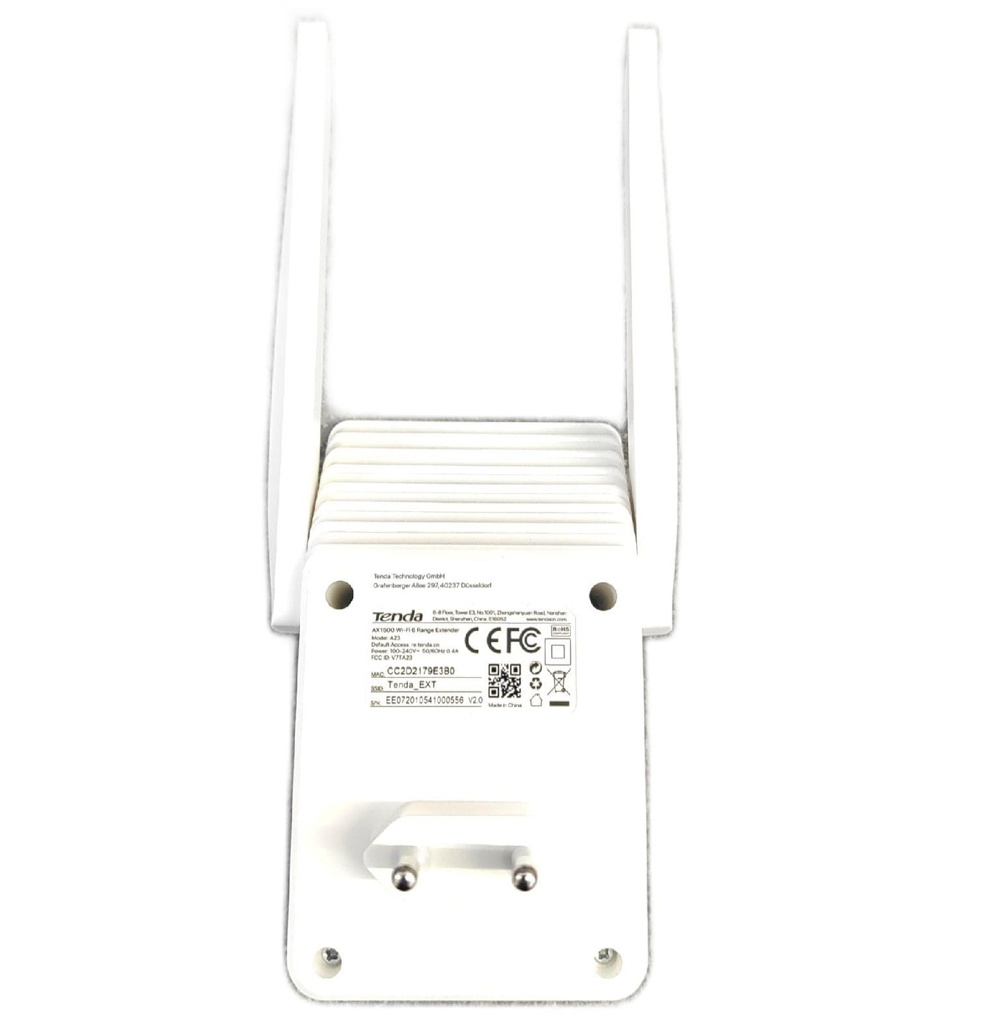 Tenda Repeater WLAN Erweiterung A23 AX1500 WiFi 6 Dualband Gigabit