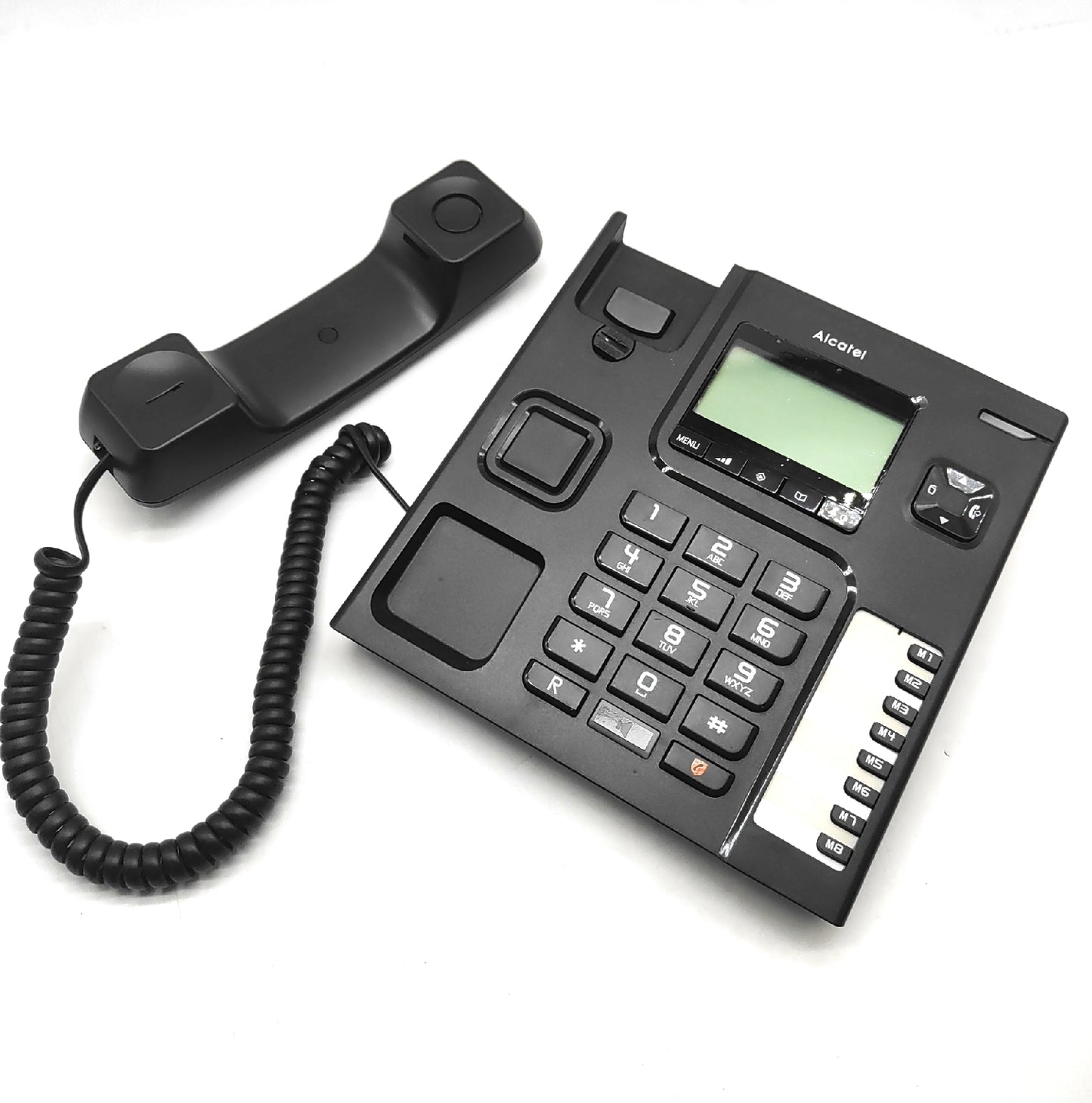 Alcatel Telefon Tischtelefon T78 Schwarz Kabel Anschluss Station Festnetz