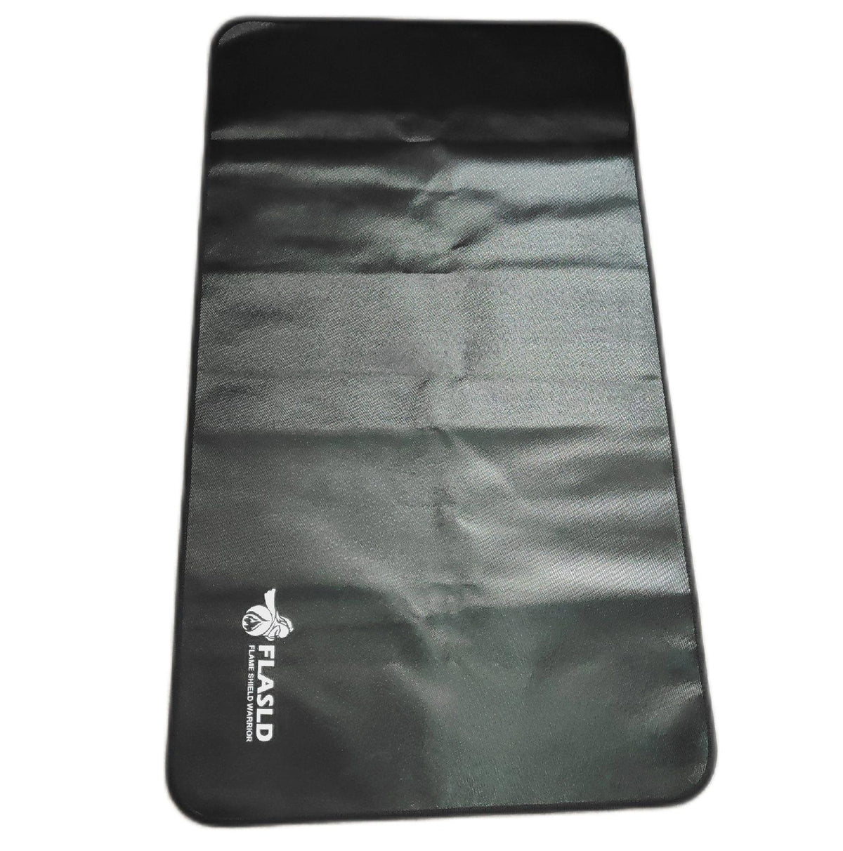 FLASLD Hearth Teppich feuerfest hitzebeständig 60 x 104 cm Gasgrill Spritzmatte Schwarz